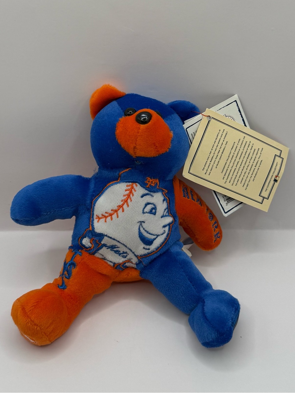 New York Mets Baseball Bear Stuffed Animal